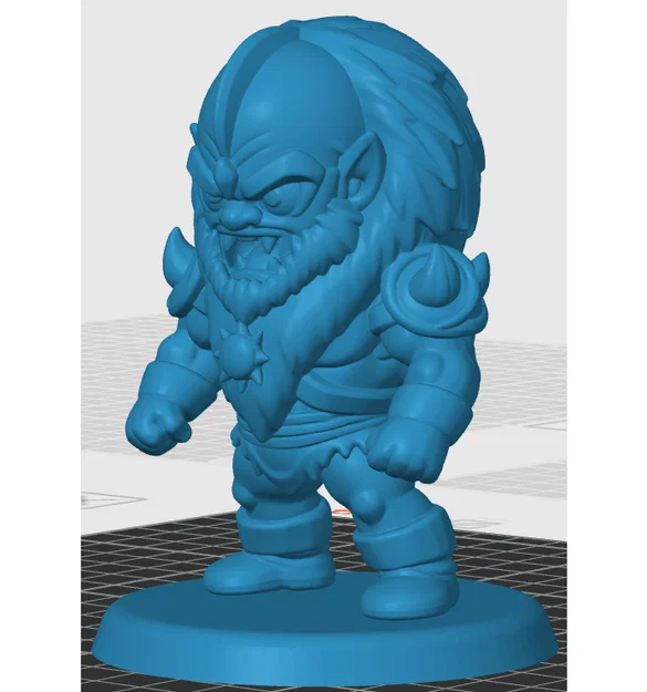 Mô hình Beastman phong cách Chibi độc đáo - In 3D ấn tượng - Image 4