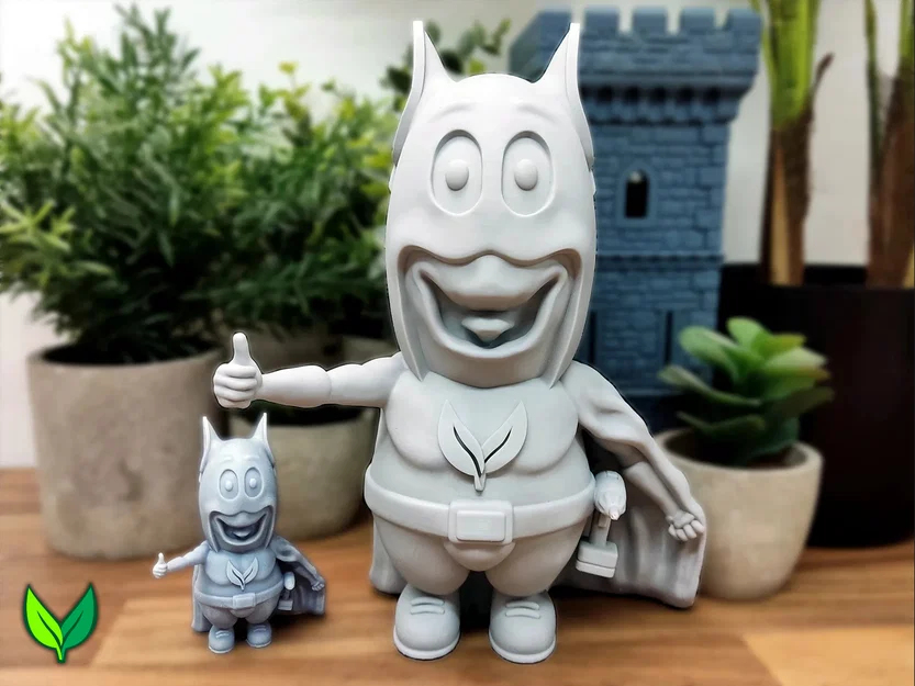 Mini VogMan – Mascot 3D đáng yêu (Bản hỗ trợ sẵn/Không cần support) - Image 1