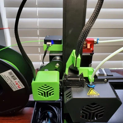 Giá đỡ dây cáp Hot End và ống Bowden cho CR-6 SE