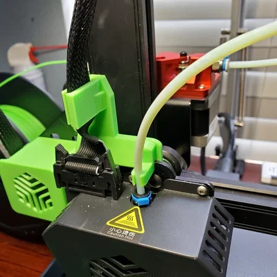 Giá đỡ dây cáp Hot End và ống Bowden cho CR-6 SE