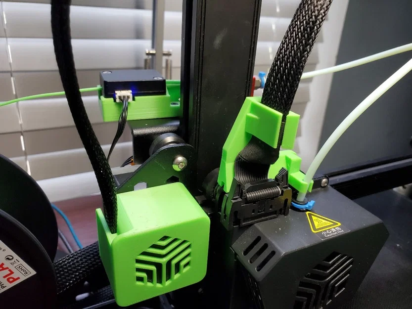 Giá đỡ dây cáp Hot End và ống Bowden cho CR-6 SE - Image 3