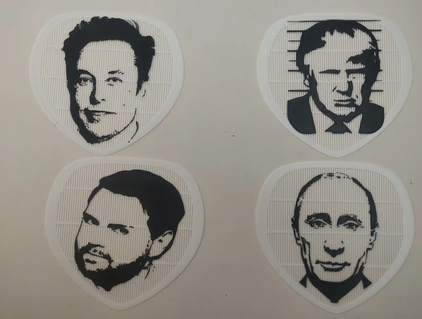 Miếng lót chống văng bồn tiểu: Trump, Putin, Musk, Vance - Image 1