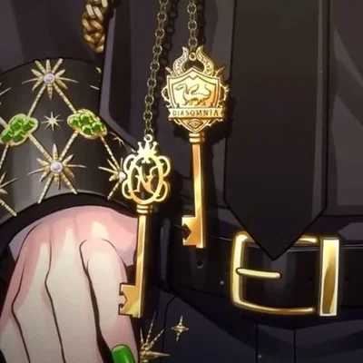 Chìa khóa đồng phục Blazing Jewels 5 năm Twisted Wonderland - Chỉ dành cho máy in MSLA