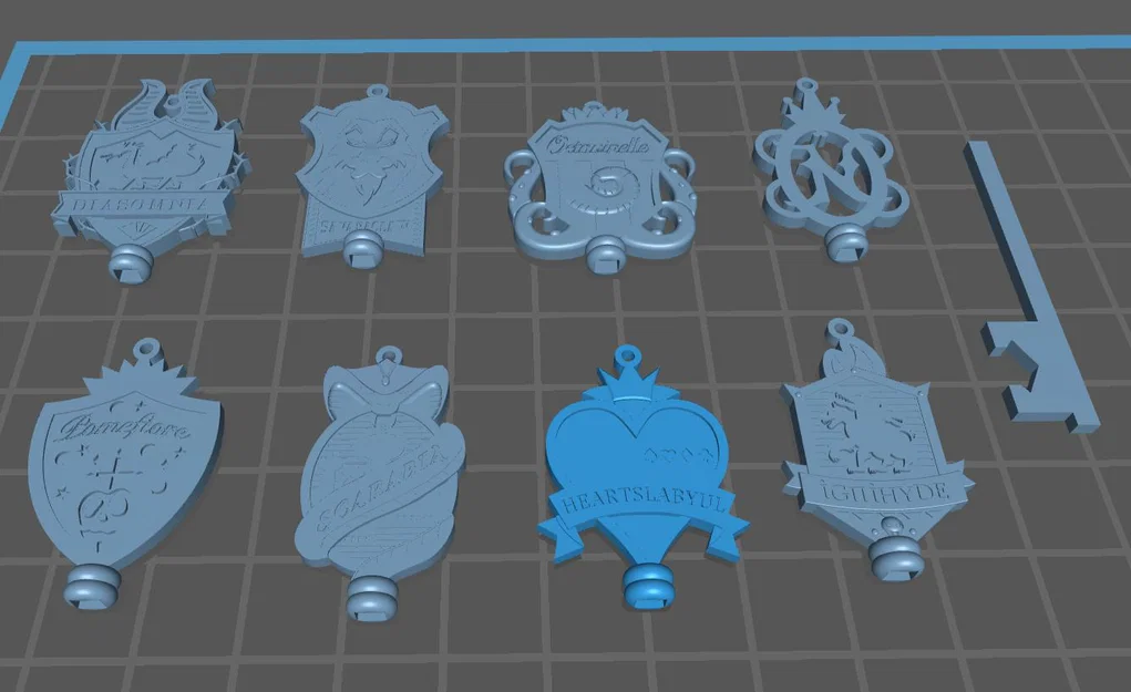 Chìa khóa đồng phục Blazing Jewels 5 năm Twisted Wonderland - Chỉ dành cho máy in MSLA - Image 9