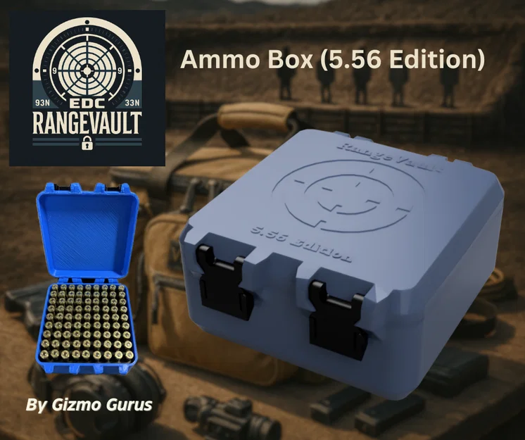 RangeVault - Hộp Đựng Đạn (Phiên bản 5.56) - Image 1