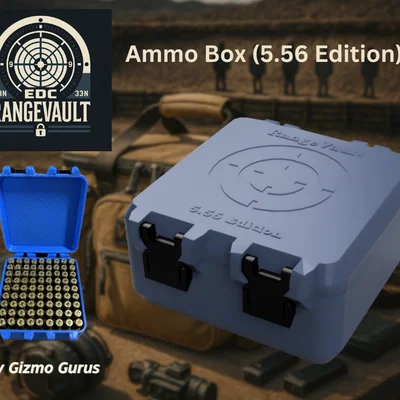 RangeVault - Hộp Đựng Đạn (Phiên bản 5.56)