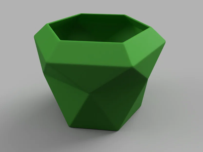 Chậu cây lục giác nhỏ - Image 1