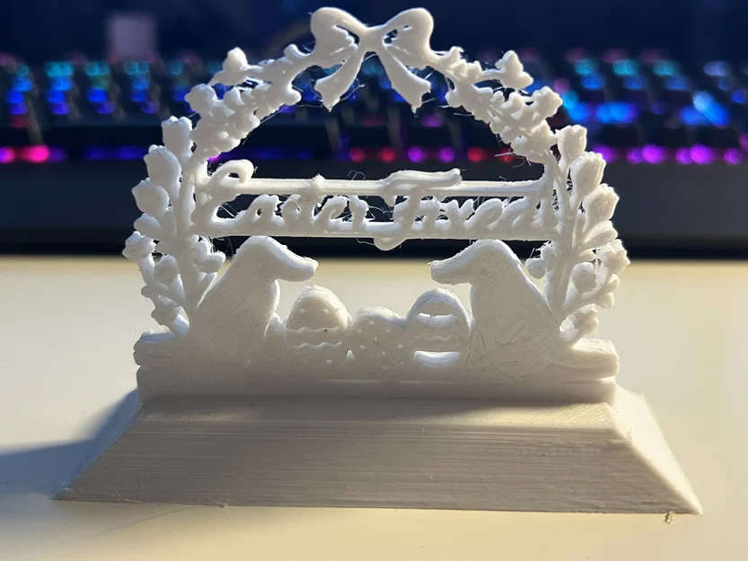 Easter. Fixed. — Mô hình trang trí Thú mỏ vịt mừng Phục sinh - Image 1