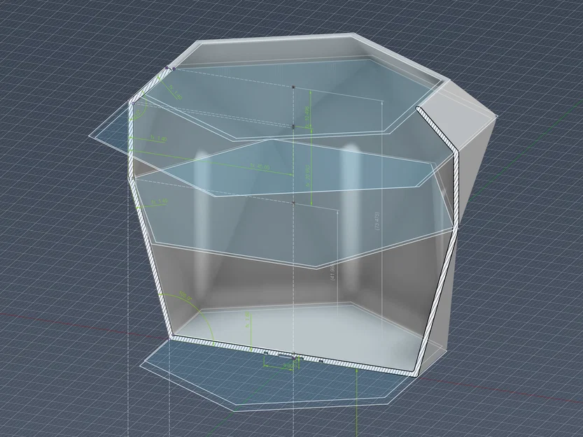 Chậu cây lục giác nhỏ - Image 3