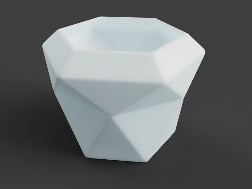 Chậu cây lục giác nhỏ - Image 4