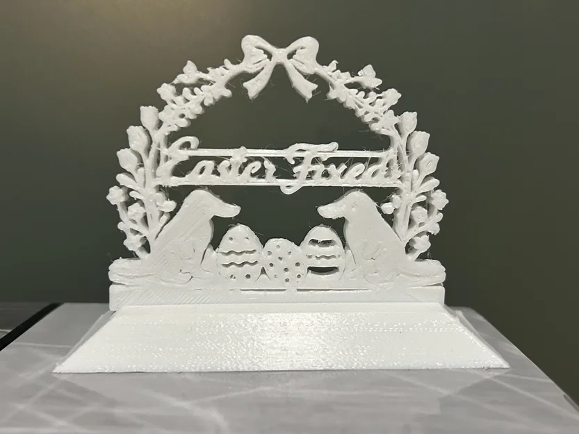 Easter. Fixed. — Mô hình trang trí Thú mỏ vịt mừng Phục sinh - Image 3