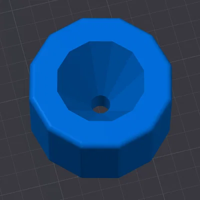 Đế đỡ chai nước hoa hình đa giác độc đáo - In 3D phụ kiện trang trí