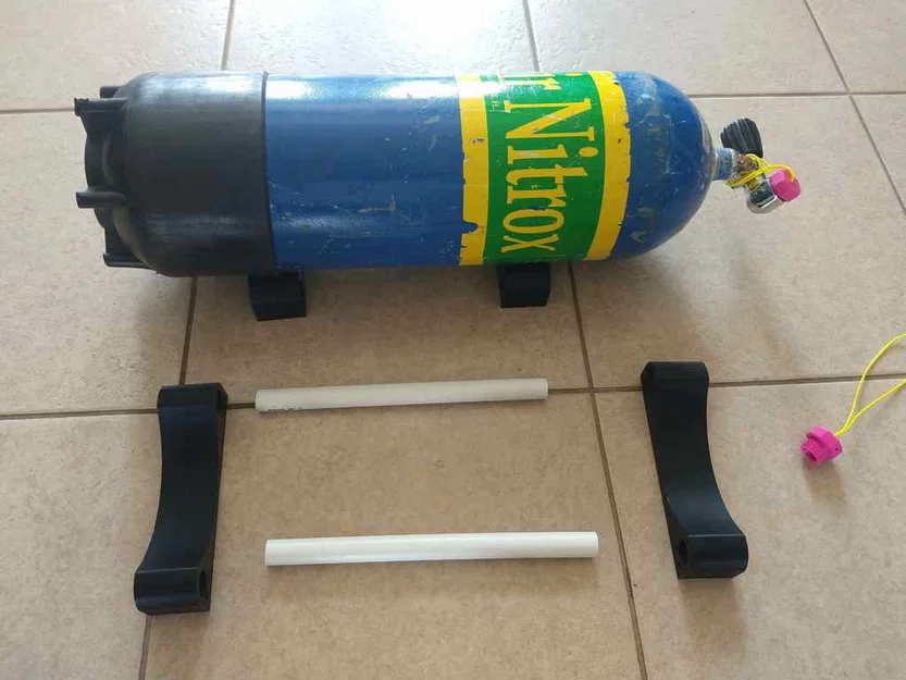 Bộ chặn chống lăn bình dưỡng khí (Scuba Tank Roll Control) - Image 4