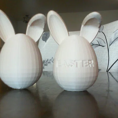 Mô hình chú thỏ trứng phục sinh (Easter Egg Bunny) dễ thương để in 3D
