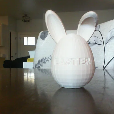 Mô hình chú thỏ trứng phục sinh (Easter Egg Bunny) dễ thương để in 3D