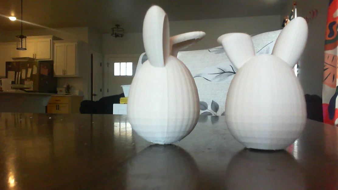 Mô hình chú thỏ trứng phục sinh (Easter Egg Bunny) dễ thương để in 3D - Image 3