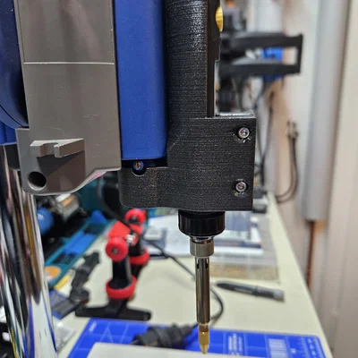 Giá đỡ mỏ hàn cho chân đế Dremel (Dremel Drill Press Adapter)