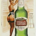 Mô hình trang trí Pin-Up Girl bên chai bia Stella Artois - Thumbnail 2