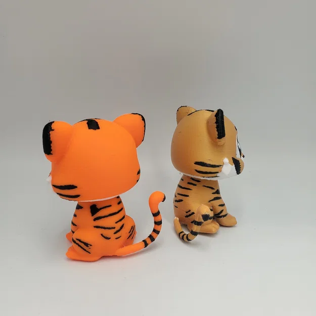 Mô hình 3D Baby Tiger dễ thương - Trang trí bàn làm việc cực xinh - Image 2