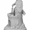 Knight of the Watchtower - Mô hình hiệp sĩ cờ vua 3D độc đáo - Thumbnail 5