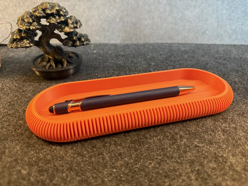 Khay Đựng Đồ Để Bàn Ribbed Desktop Organizer - Image 5