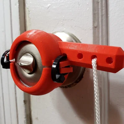 Bộ Chuyển Núm Cửa Tròn Sang Tay Gạt (Round Door Knob to Lever Converter)