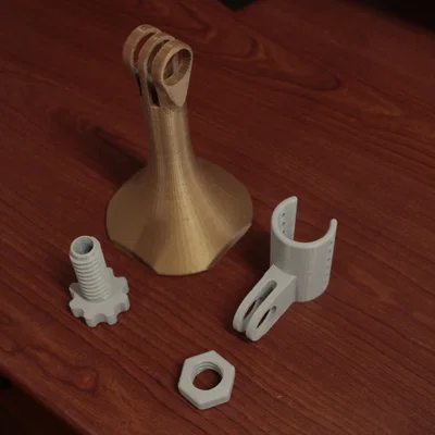 Chân Để Micro Để Bàn In 3D 100% (100% Printable Desktop Microphone Stand)