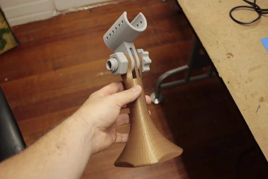 Chân Để Micro Để Bàn In 3D 100% (100% Printable Desktop Microphone Stand) - Image 4