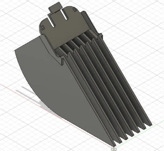 Cữ lược cắt tóc 57.15mm cho máy Wahl in 3D chuyên nghiệp - Image 1