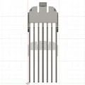 Cữ lược cắt tóc 57.15mm cho máy Wahl in 3D chuyên nghiệp - Thumbnail 3