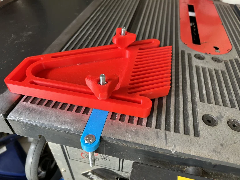 Thanh miter bar cho featherboard dùng với máy cưa bàn đời cũ - Image 1