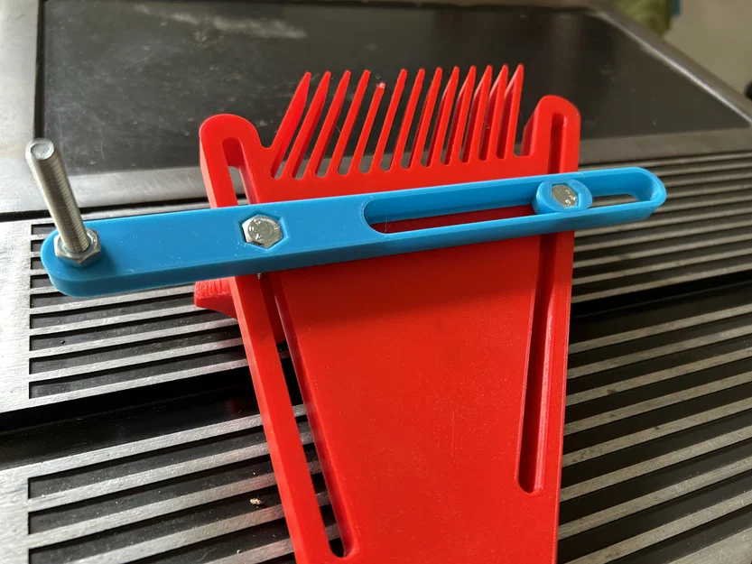 Thanh miter bar cho featherboard dùng với máy cưa bàn đời cũ - Image 2