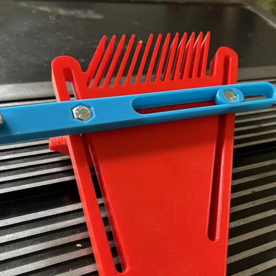 Thanh miter bar cho featherboard dùng với máy cưa bàn đời cũ