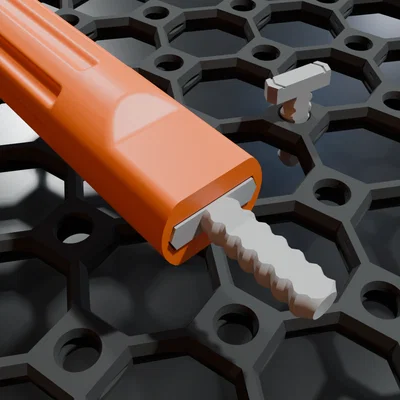 Dụng cụ vặn ốc T-Bolt cho Multiboard cực kỳ tiện lợi