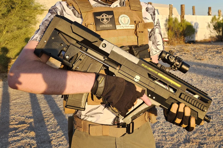 Airsoft AR-23 Liberator – Kit chuyển đổi cho WE-Tech PLR-16 GBBR - Image 1