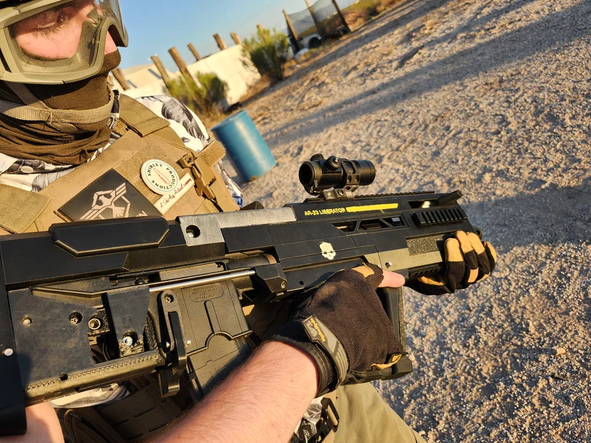 Airsoft AR-23 Liberator – Kit chuyển đổi cho WE-Tech PLR-16 GBBR - Image 3