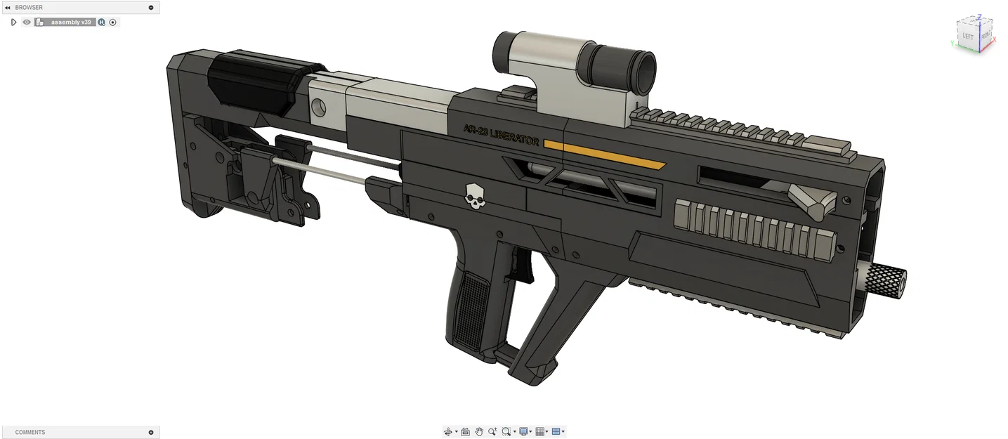 Airsoft AR-23 Liberator – Kit chuyển đổi cho WE-Tech PLR-16 GBBR - Image 6