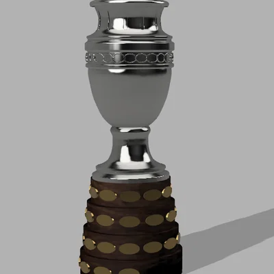 Mô hình 3D Cúp Bóng Đá Copa América: Hướng dẫn in chi tiết