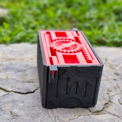Nắp Rack and Pinion Print-in-Place (File hộp có trên Patreon)