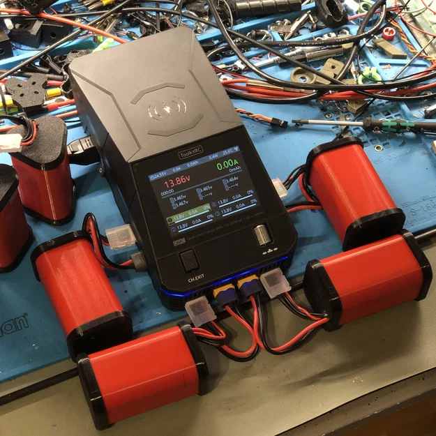 Bộ Vỏ Bảo Vệ Pin 21700 Li-Ion 3S In 3D Đa Năng - Image 8