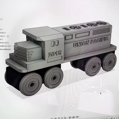 Tàu đồ chơi Union Pacific tương thích BRIO / IKEA