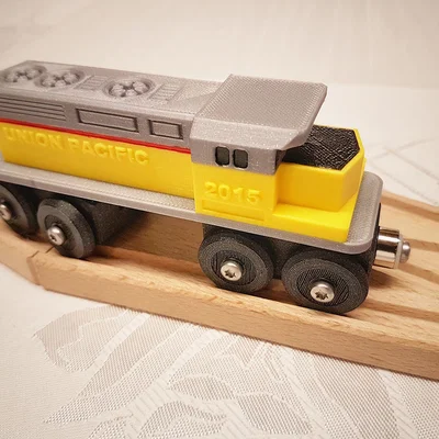 Tàu đồ chơi Union Pacific tương thích BRIO / IKEA