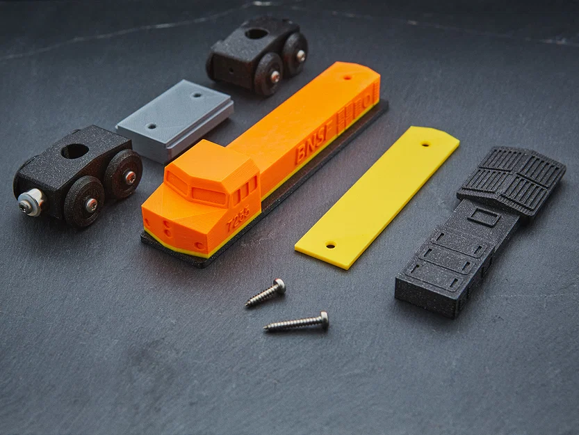 Đầu máy tàu đồ chơi BNSF tương thích BRIO / IKEA - Image 2