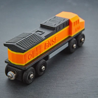 Đầu máy tàu đồ chơi BNSF tương thích BRIO / IKEA