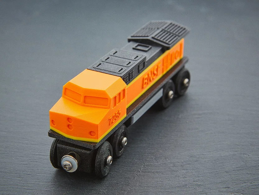 Đầu máy tàu đồ chơi BNSF tương thích BRIO / IKEA - Image 6