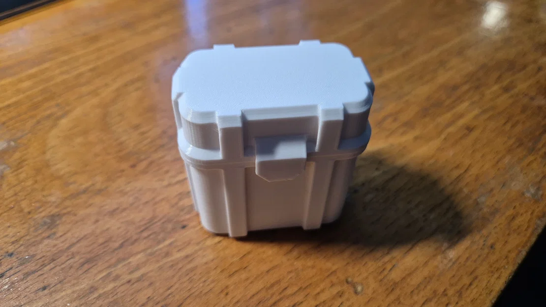 Hộp đựng 2 lọ nước pha tiêm (bacteriostatic water) 3D in - Image 3