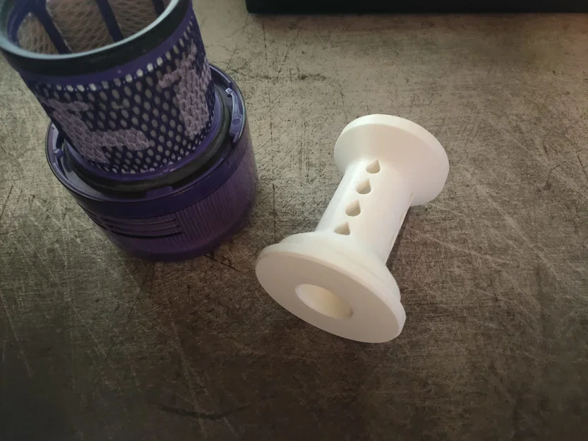 Bộ adapter vệ sinh bộ lọc Dyson in 3D tối ưu, không cần support - Image 2