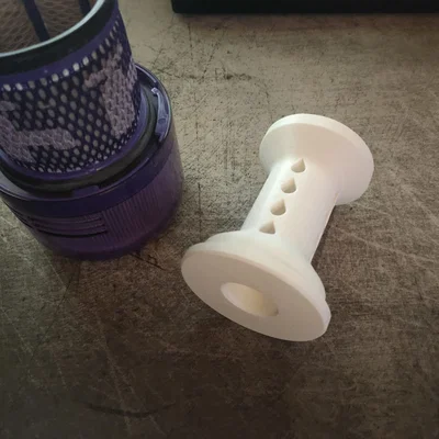 Bộ adapter vệ sinh bộ lọc Dyson in 3D tối ưu, không cần support