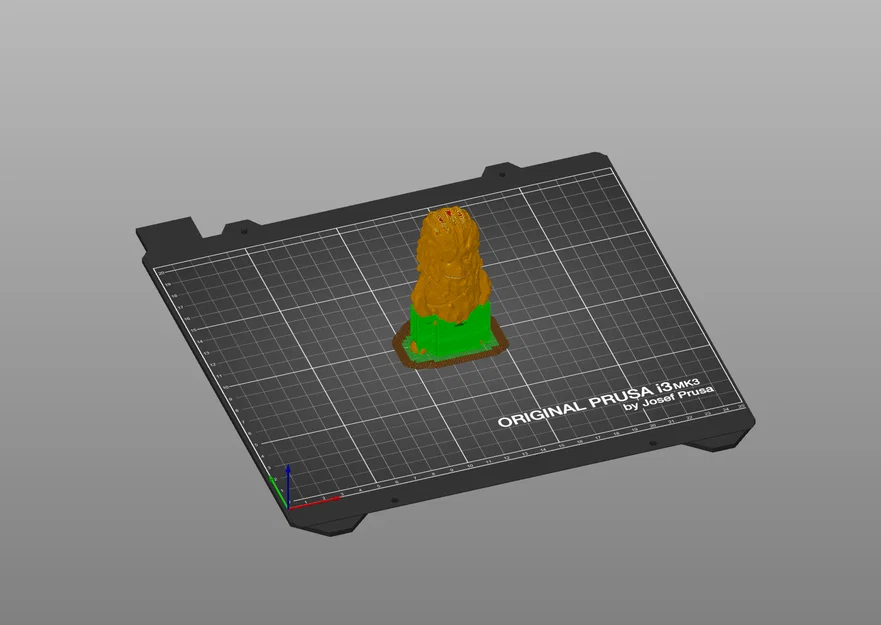 Mô hình Mini Chewie (Chewbacca) in 3D - Đáng yêu cho fan Star Wars - Image 2