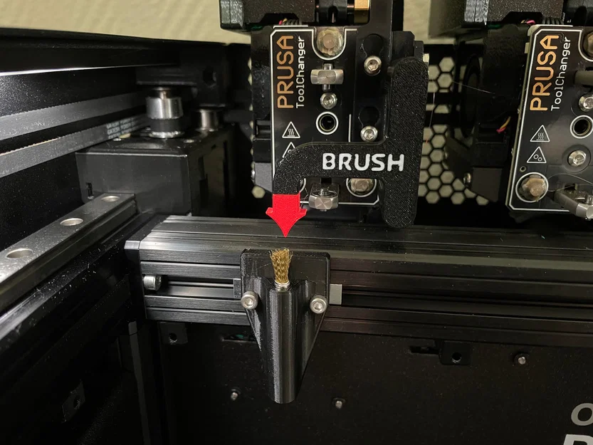 Prusa XL Nozzle Scrubber / Brush – Bàn chải vệ sinh nozzle - Image 2